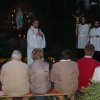 Maiandacht in der Lourdes-Grotte